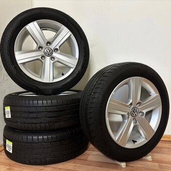 VW GOLF/TOURAN 5x112 R16 ET46+LETNÍ 205/55R16 7/5m - 1