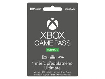 XBOX GAME PASS ULTIMATE 1 MĚSÍC