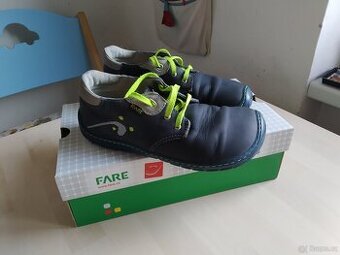 Kožené celoroční boty Fare bare vel 31