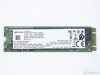256GB M.2 SATA SSD - rôzne typy