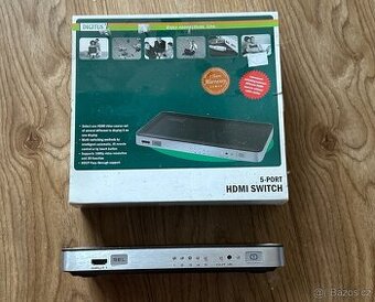 Digitus switch pro 5x HDMI monitory SLEVA 60%