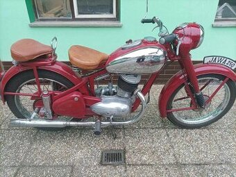 Jawa 250 pérák