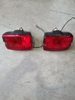 2x mlhové dobové světlo např. Škoda 120