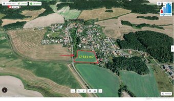 Prodej podílu 1/3 pozemku k bydlení - Nýřany - 1