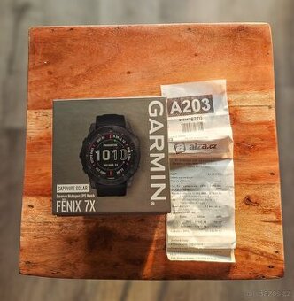Garmin Fenix 7X Sapphire Solar Titanium Black