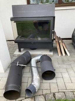 Krbová vložka Kratki Zibi BS 12kW levá + příslušenství