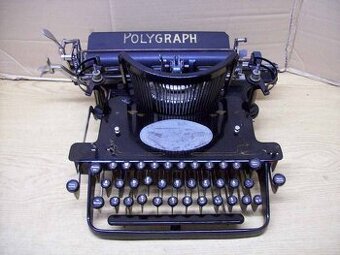 Psací stroj POLYGRAPH 2 nebo 3