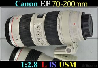 Canon EF 70-200mm f/2.8 L IS USM F.F. Tele-zoom Lensřady