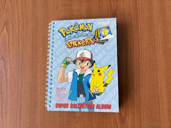 Pokémon Artbox 1999 séria 1 - kompletný nálepkový album