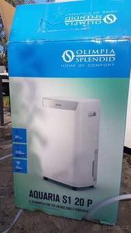 Zabalený odvlhčovač s čističkou Splendid Aquaria 20P Wifi