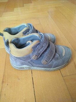 kotníkové kožené boty , vel.23