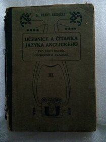460. Dr. Frant. Krupička - Učebnice a čítanka jazyka anglick