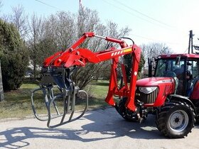 Nakladač do ramen traktoru Pomarol pro manipulaci s baliky