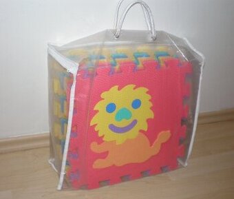 velké pěnové puzzle se zvířátkama