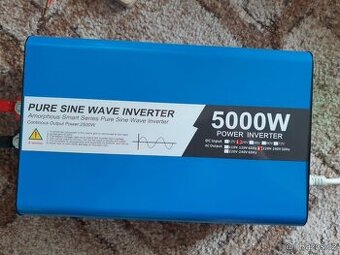 Prodám sinusový měnič napětí 24/230V 2500/5000W