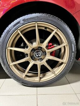 Alu kola Motec ultralight 5x100 r17