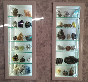 Velká sbírka zahraničních minerálů