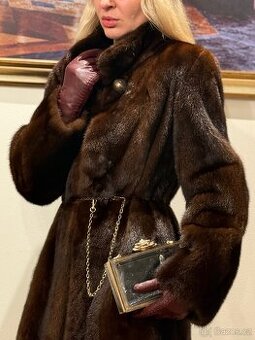 Luxusní norkový kožich