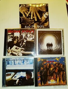 Prodám sbírku 5x CD BON JOVI VÝPRODEJ