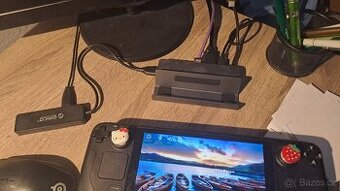 Steamdeck 64GB rozšířen na 1TB + hry a gaming kit - 1