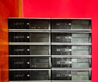 Funkční počítače HP 10 kusů - POUZE KOMPLET