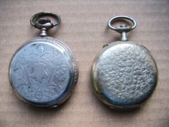 Prodám STŘÍBRNÉ KAPESNÍ HODINKY