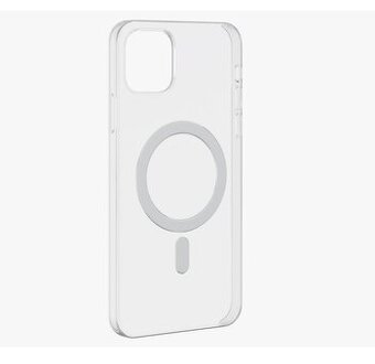 kryt iPhone 13 min, Magnetic Silicone Clear Case