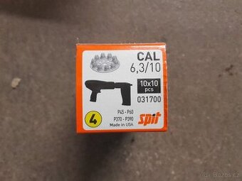 Nábojky do nastřelovačky SPIT 6,3/10, žlutá