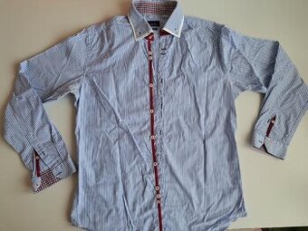 pánská košile Slim fit s dr. rukávy vel. XL, zn. Zara Man