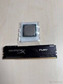 Procesor i3-8300 a 1ks RAM DDR4 HyperX 8gb