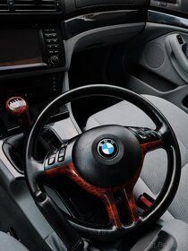 BMW E39 Volant + Řadící Páka Dřevodekor TOP Stav - 1