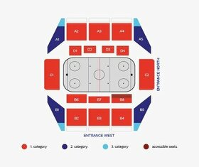 IIHF 2024 USA vs. SVK - 4 lístky