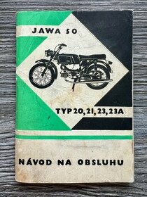 Návod na obsluhu - JAWA 50 typ 20 / 21 / 23 / 23A ( 1970 )