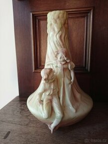 secesní váza Royal Dux   25 cm