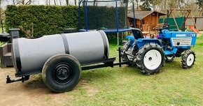 Cisterna na vodu za malotraktor, traktor, top stav