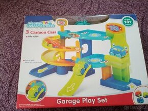 Auto-garáž pro děti od 18 měsíců