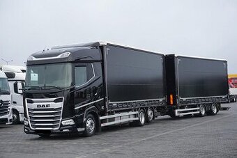 DAF XG480 6x2 - velkoobjemová souprava průjezdná