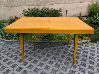 Retro jídelní rozkládací stůl F. Jirák - 60. léta