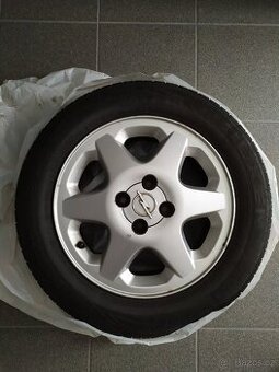 Alu kola Opel Astra G + letní pneu