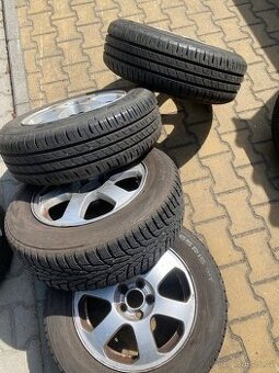 Alu kola 15” 5x100 a pneu 195/65/R15