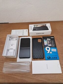 Samsung Galaxy A12 TOP Stav + příslušenství