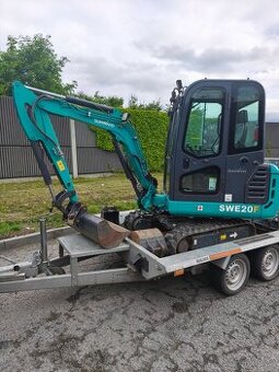 PŮJČÍM MINIBAGR SUNWARD SWE20F – 2200 Kč/den