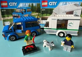 LEGO CITY 60117 - Dodávka a karavan