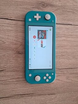 Nintendo switch lite+ hry+pouzdro