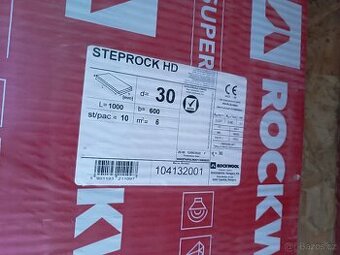 Tepelná izolace ROCKWOOL STEPROCK HD 30 mm (6,2 m2/bal.)