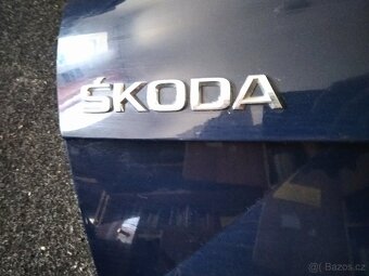 Víko kufru Škoda Octavia Combi lll