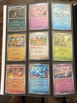 🃏 Pokémon karty – Eevee evoluce – Pokéball Set 🔥