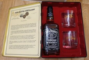 Dárkové balení Jack Daniel’s Old No. 7 – 0,75 l 2 skleničky
