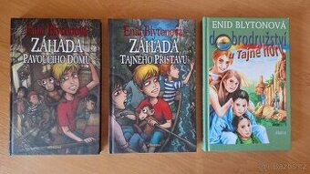 Sada 3 knih – Enid Blyton (vázané, výborný stav)