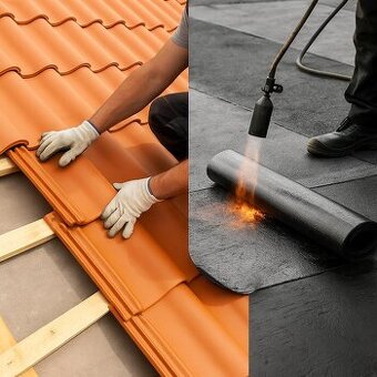 STŘECHY - ŠIKMÉ I ROVNÉ - PRÁCE V  NĚMECKU/PRÁCE NĚMECKO